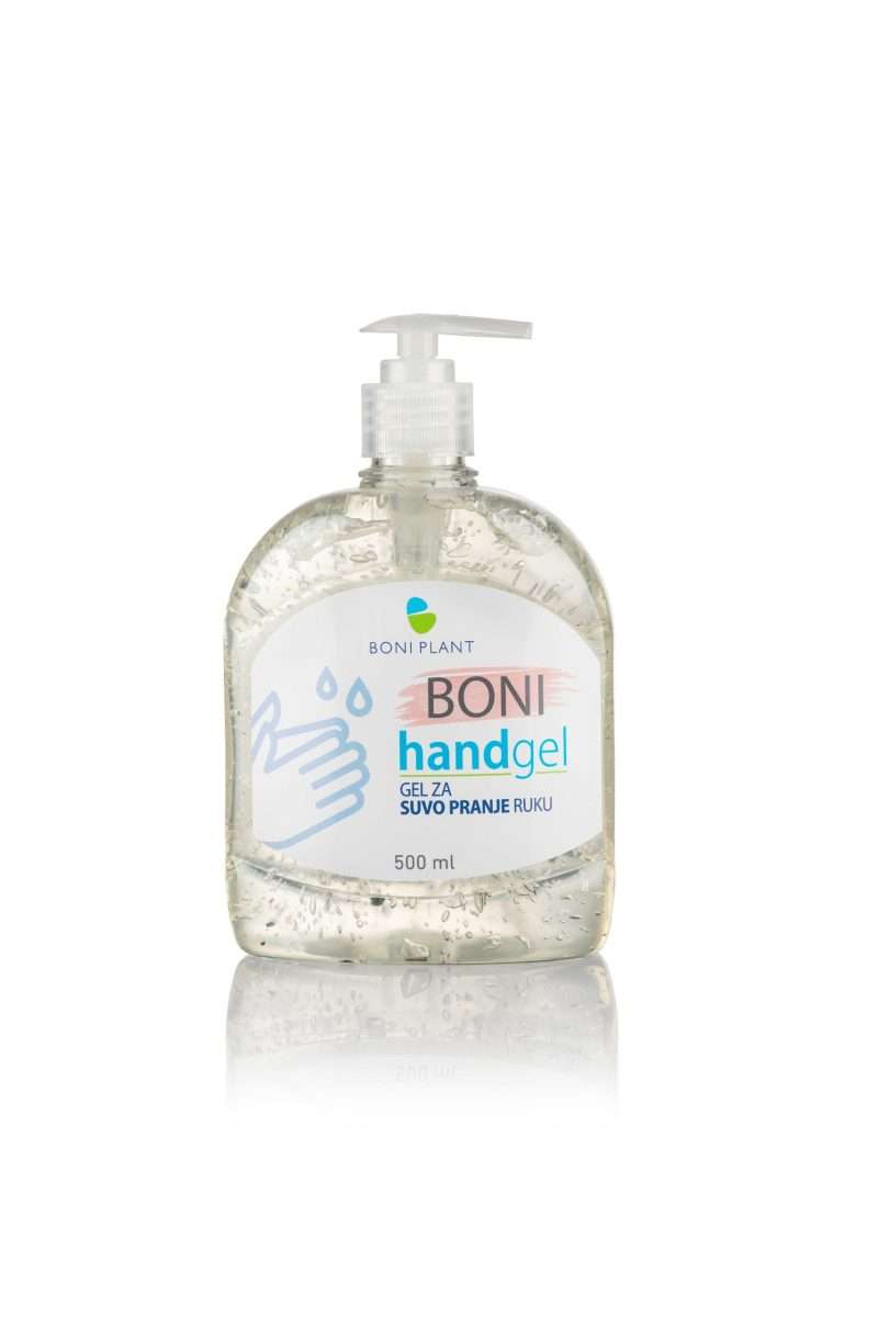 gel za suvo pranje ruku - boniplant hand gel